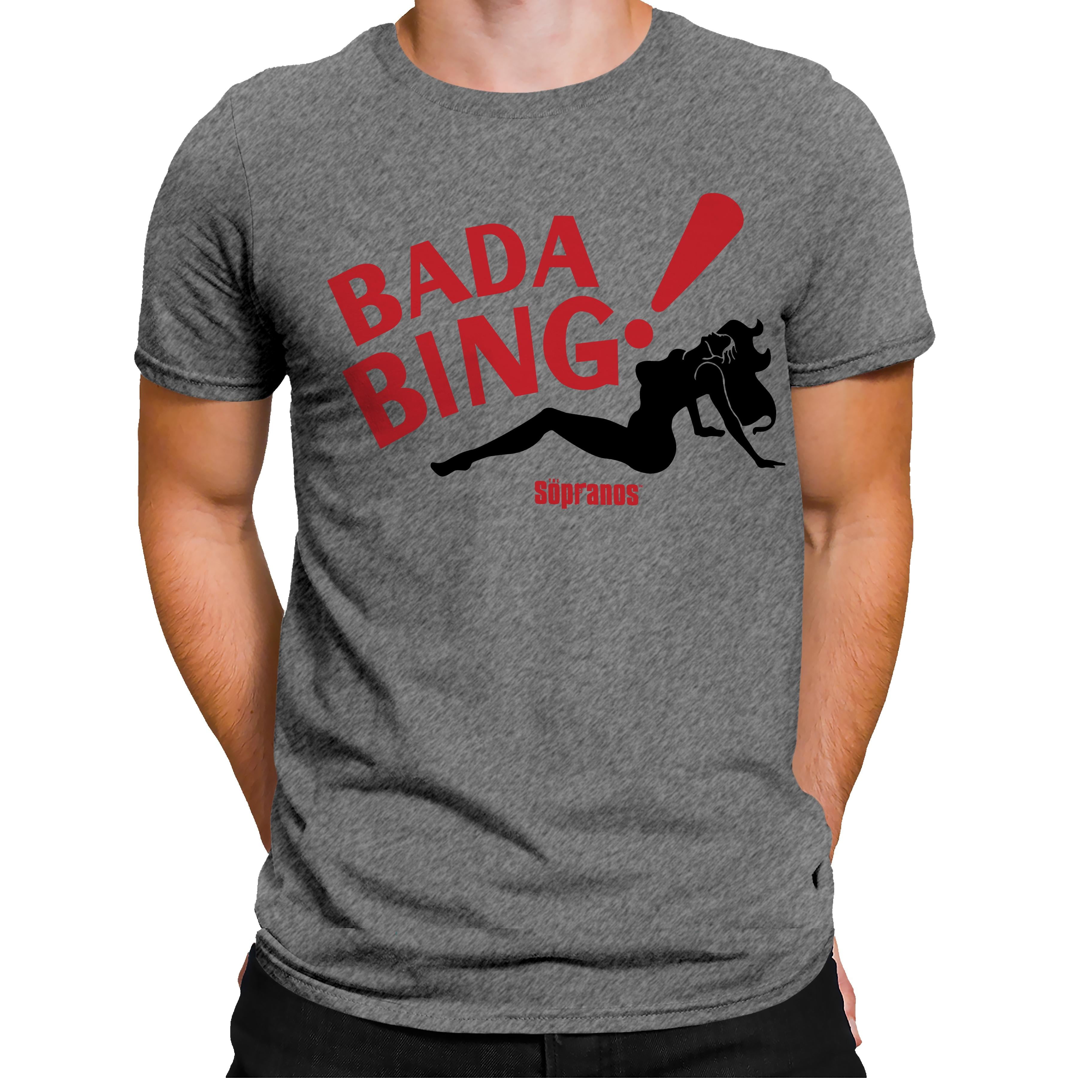 BADA BING T-SHIRT Tシャツ / BLACK ブラック 黒 The Sopranos Bada Bing Mens and Womens Short Sleeve T-Shirt (Black