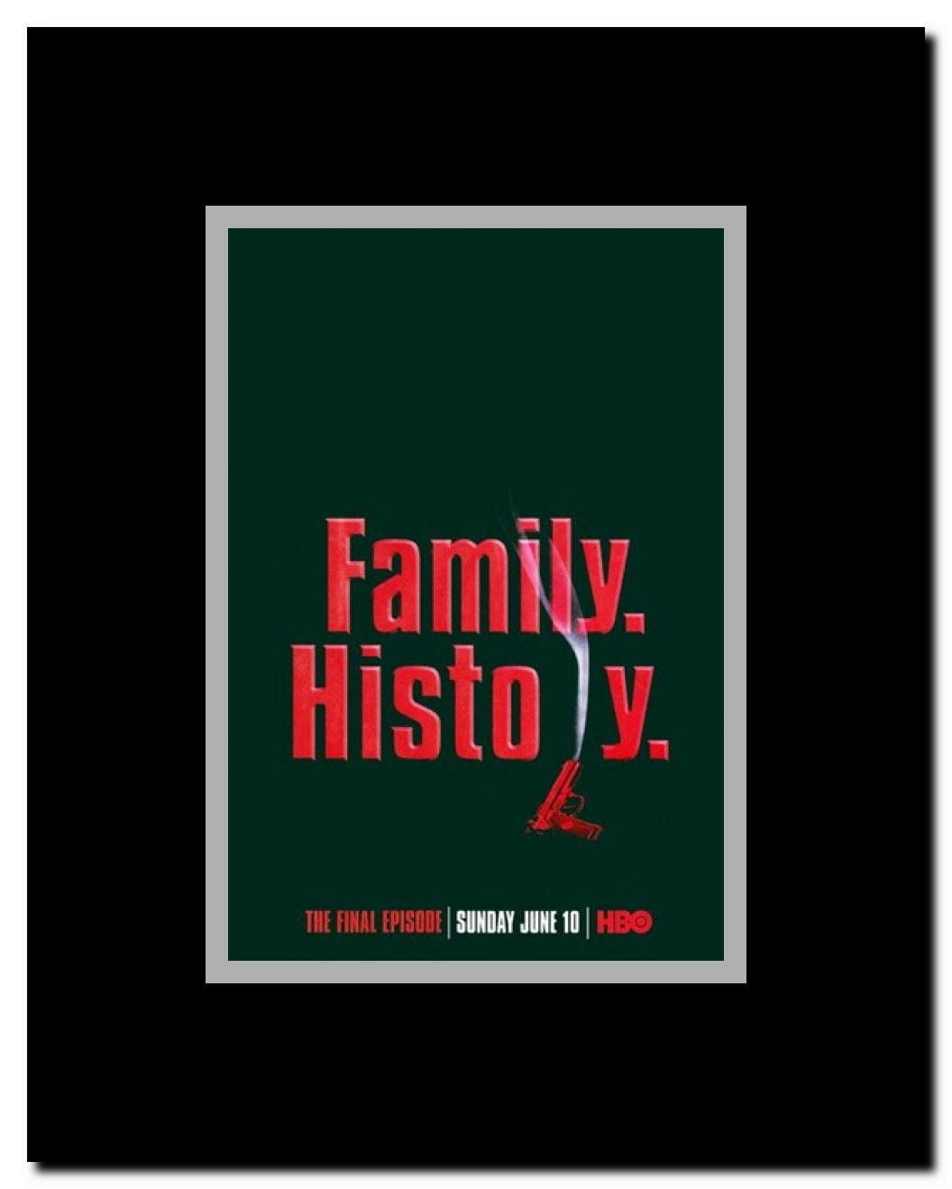 The Sopranos Framed Movie Poster