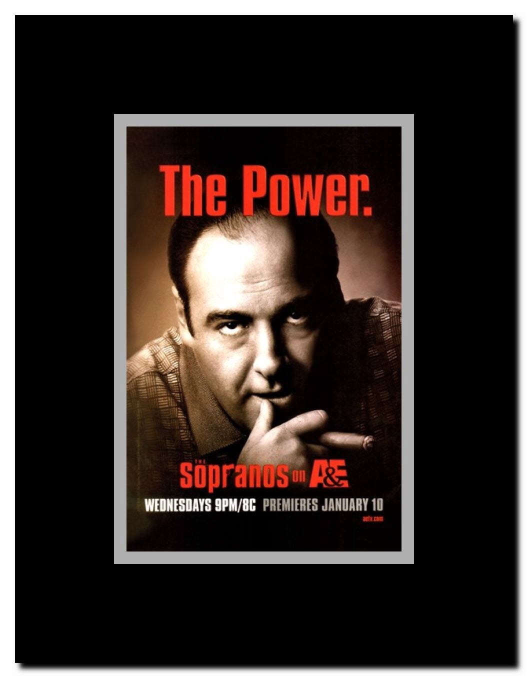 The Sopranos Framed Movie Poster