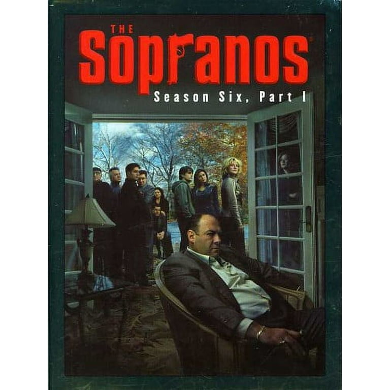 The Sopranos Season Six Part 1 DVD HBO Home Video Drama Walmart