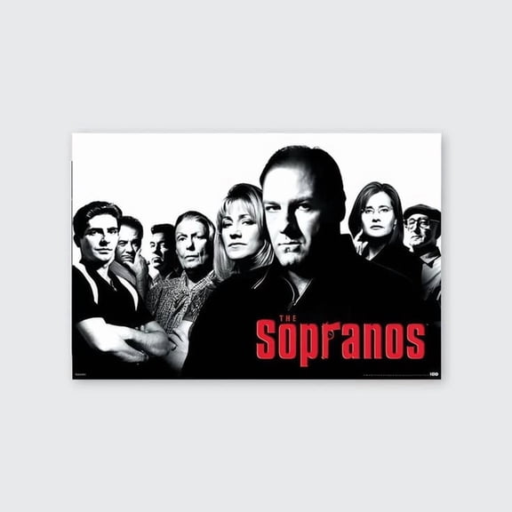 The Sopranos - TV Show Poster (Tony Soprano & The Gang) Poster Size 24''x36'' Googate