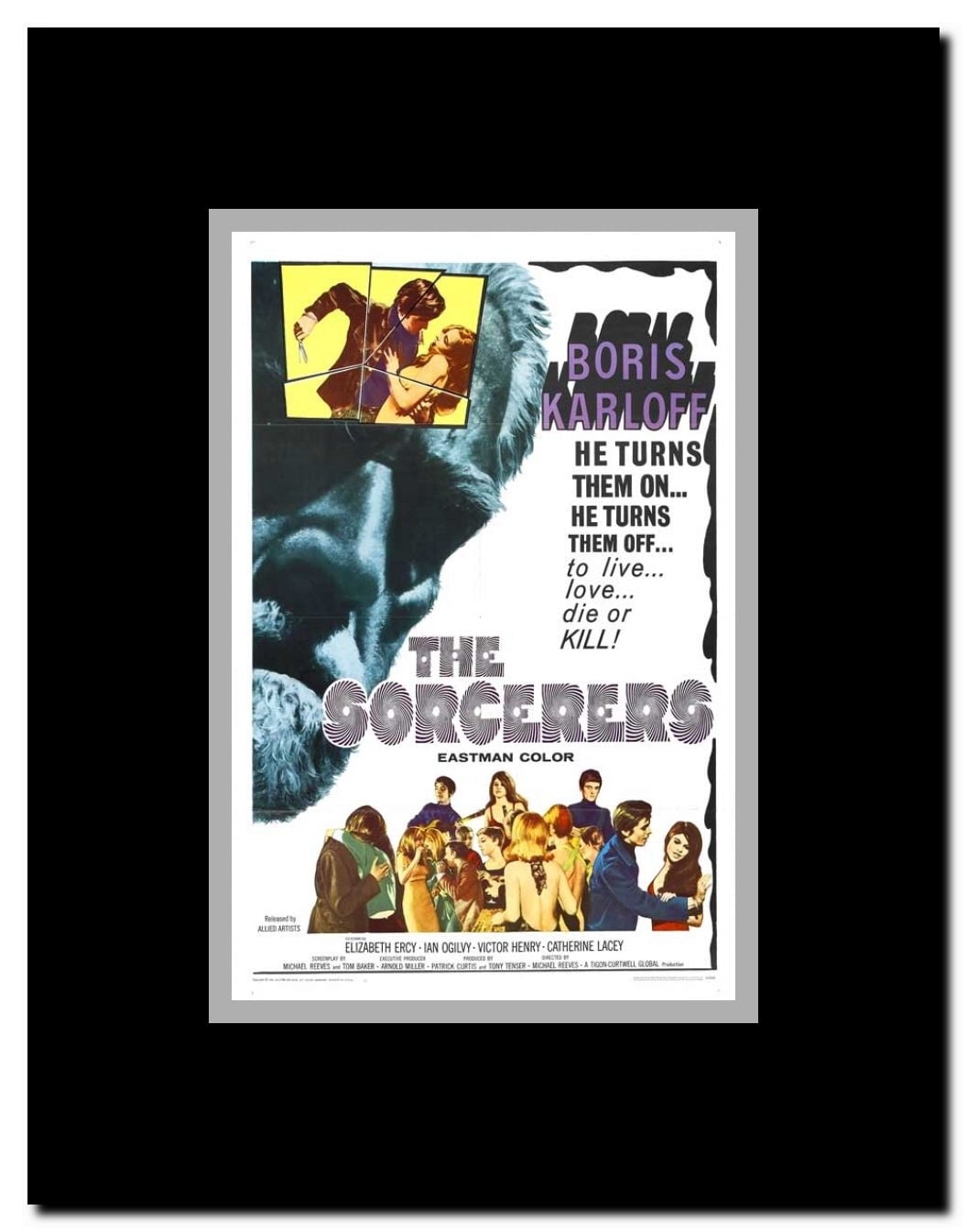 The Sorcerers Framed Movie Poster