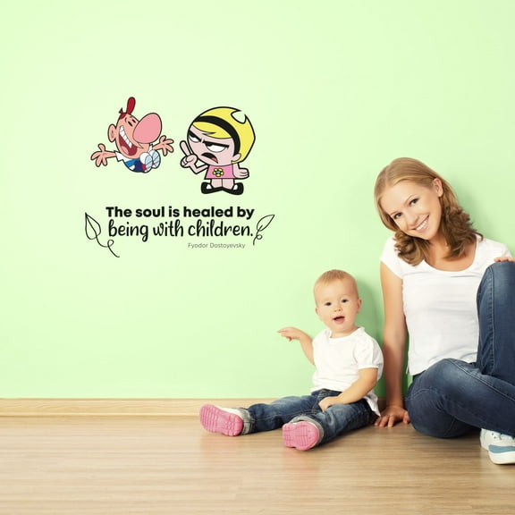 The Soul Billy Mandy Grim Quote Cartoon Quotes Decors Wall Sticker Art Design Decal for Girls Boys Kids Room Bedroom Nursery Kindergarten Home Decor Stickers Wall Art Vinyl Decoration (40x40 inch)