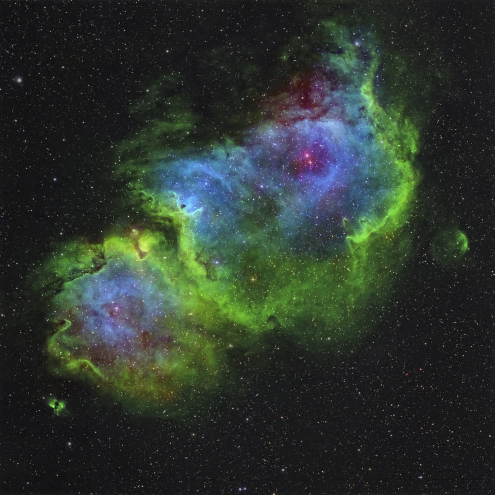 The Soul Nebula Canvas Art - Rolf GeissingerStocktrek Images (28 x 28)
