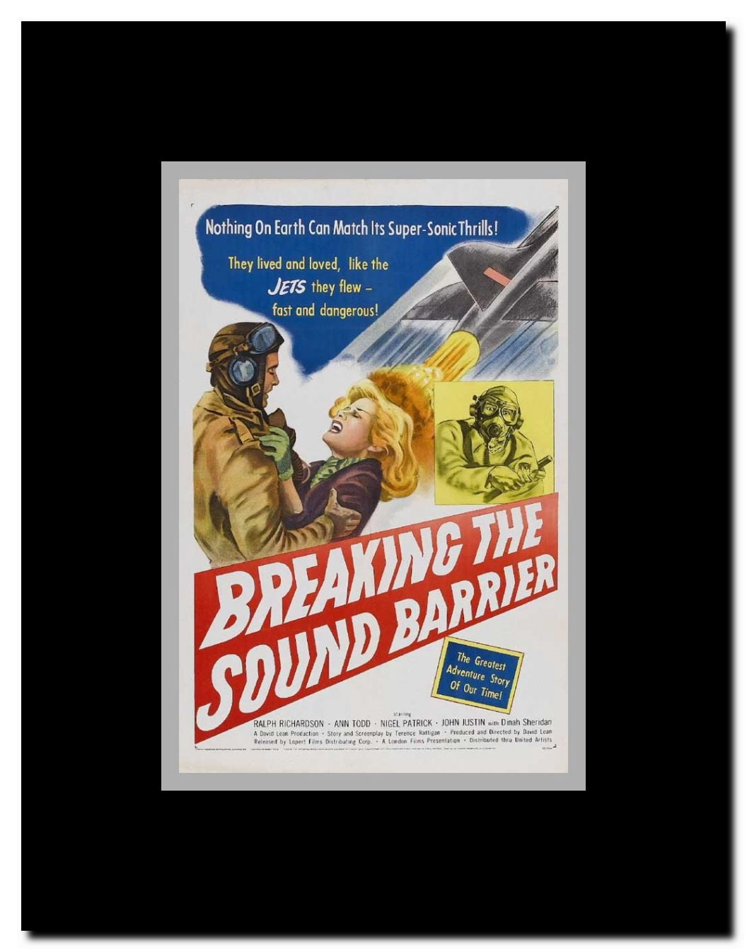 The Sound Barrier Framed Movie Poster
