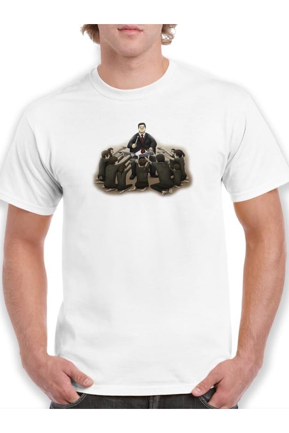 The Sound Of Hunger T-Shirt Men -Ali Rastroo Designs, Male Medium
