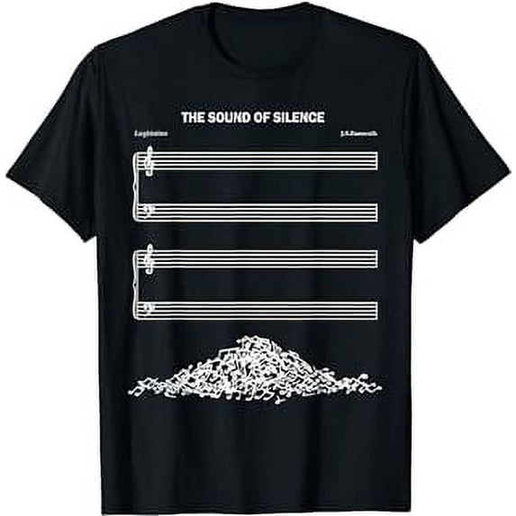The Sound Of Silence Music Lover T-Shirt
