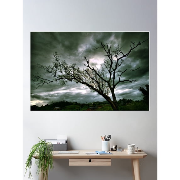 The Sound Of Silence Poster Wall Art, Modern Wall Decor For Living Room Bedroom, 24x36 UNFRAMED