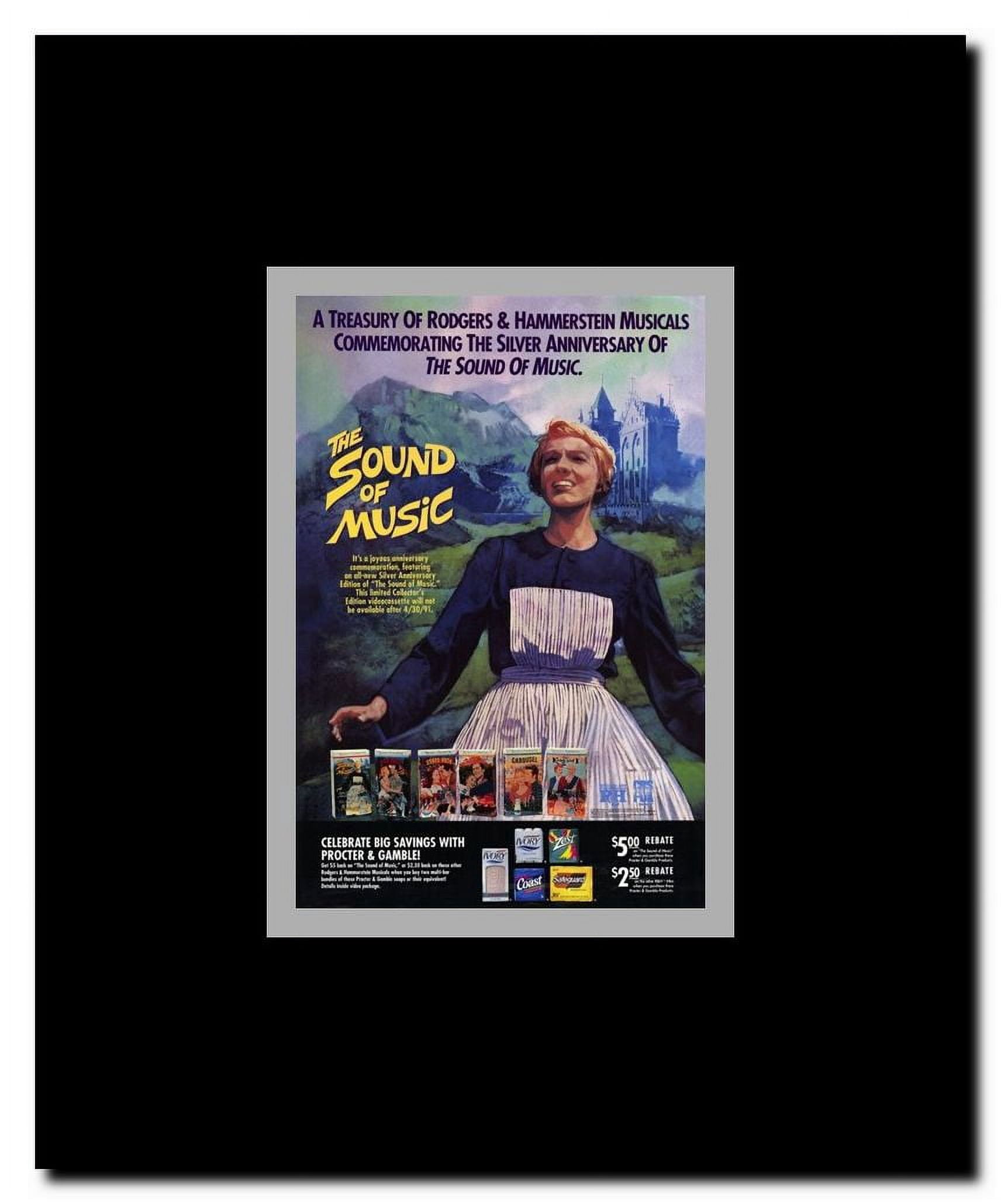 The Sound of Music Framed Movie Poster