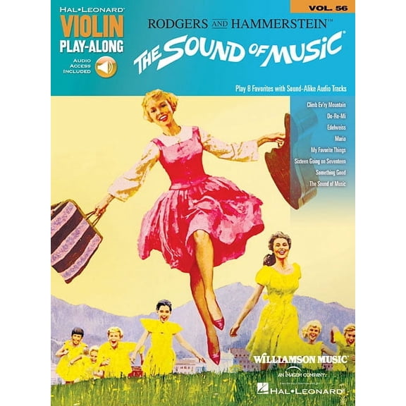 The Sound of Music: Violin Play-Along Volume 56, (Paperback)