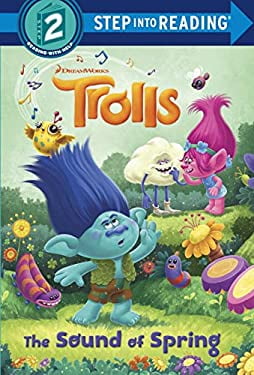 Pre-Owned The Sound of Spring DreamWorks Trolls Step into Reading Library Binding David Lewman