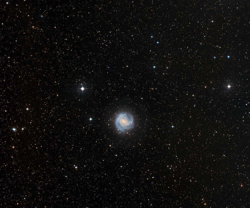The Southern Pinwheel Galaxy Canvas Art - Stocktrek Images (31 x 26)