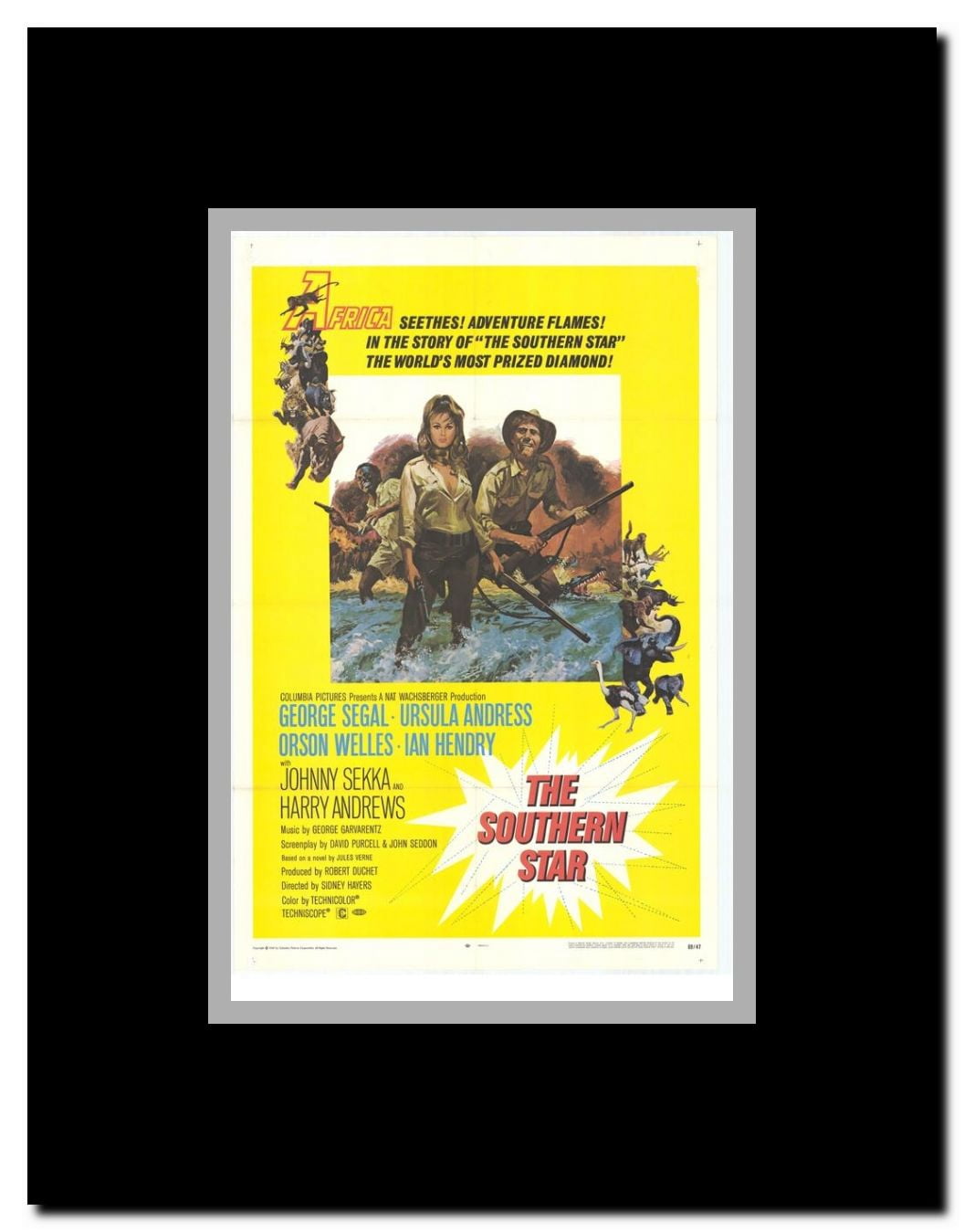 The Southern Star Framed Movie Poster