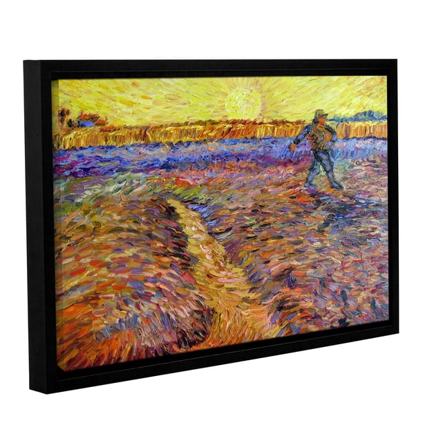 The Sower Gallery Wrapped Floater-framed Canvas - Walmart Business