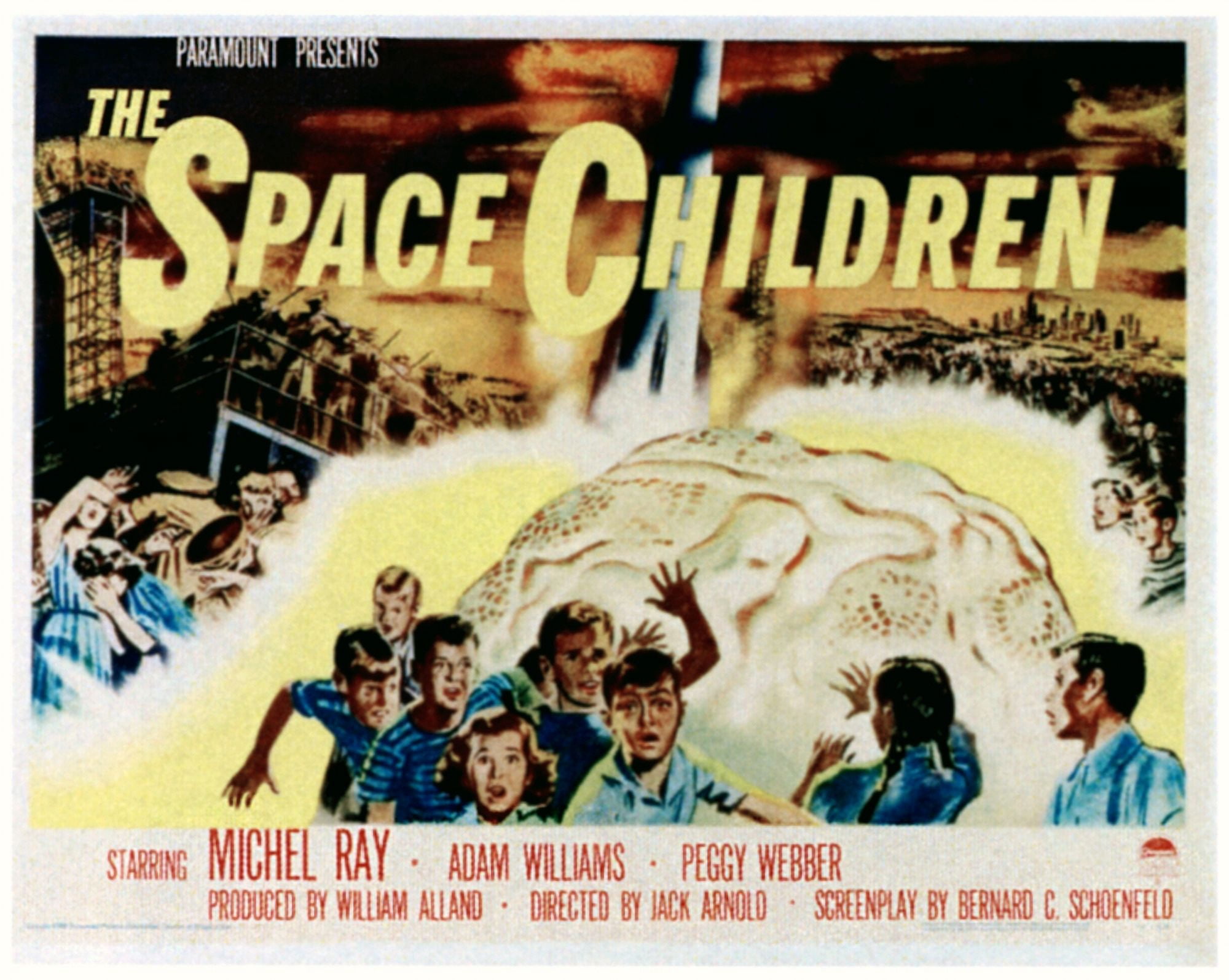 The Space Children Canvas Art - (28 x 22)
