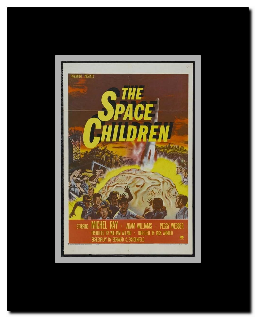The Space Children Framed Movie Poster