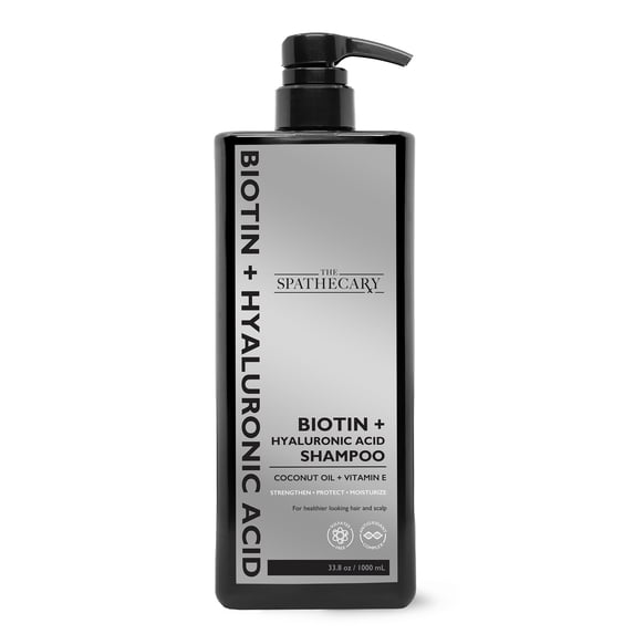 The Spathecary Biotin + Hyaluronic Acid Shampoo with Coconut Oil + Vitamin E 33.8 oz