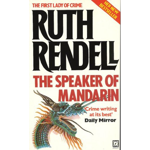Pre-Owned The Speaker Of Mandarin (Paperback) by Ruth Rendell