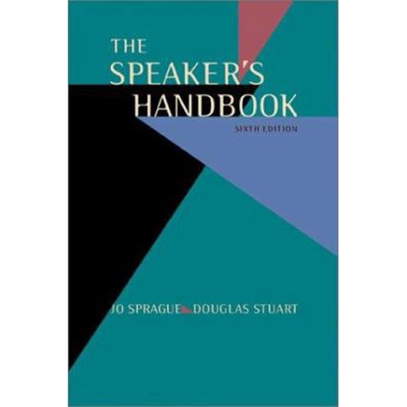 Pre-Owned the_speakers_handbook (Hardcover) 0155046314 9780155046313