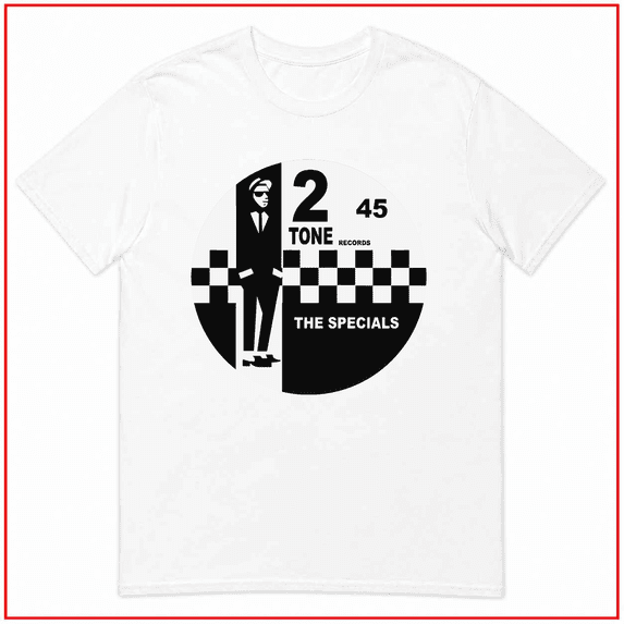 The Specials 2 Tone Ska Band Retro Music Fan Unisex T Shirt V16783 Size S- 5XL