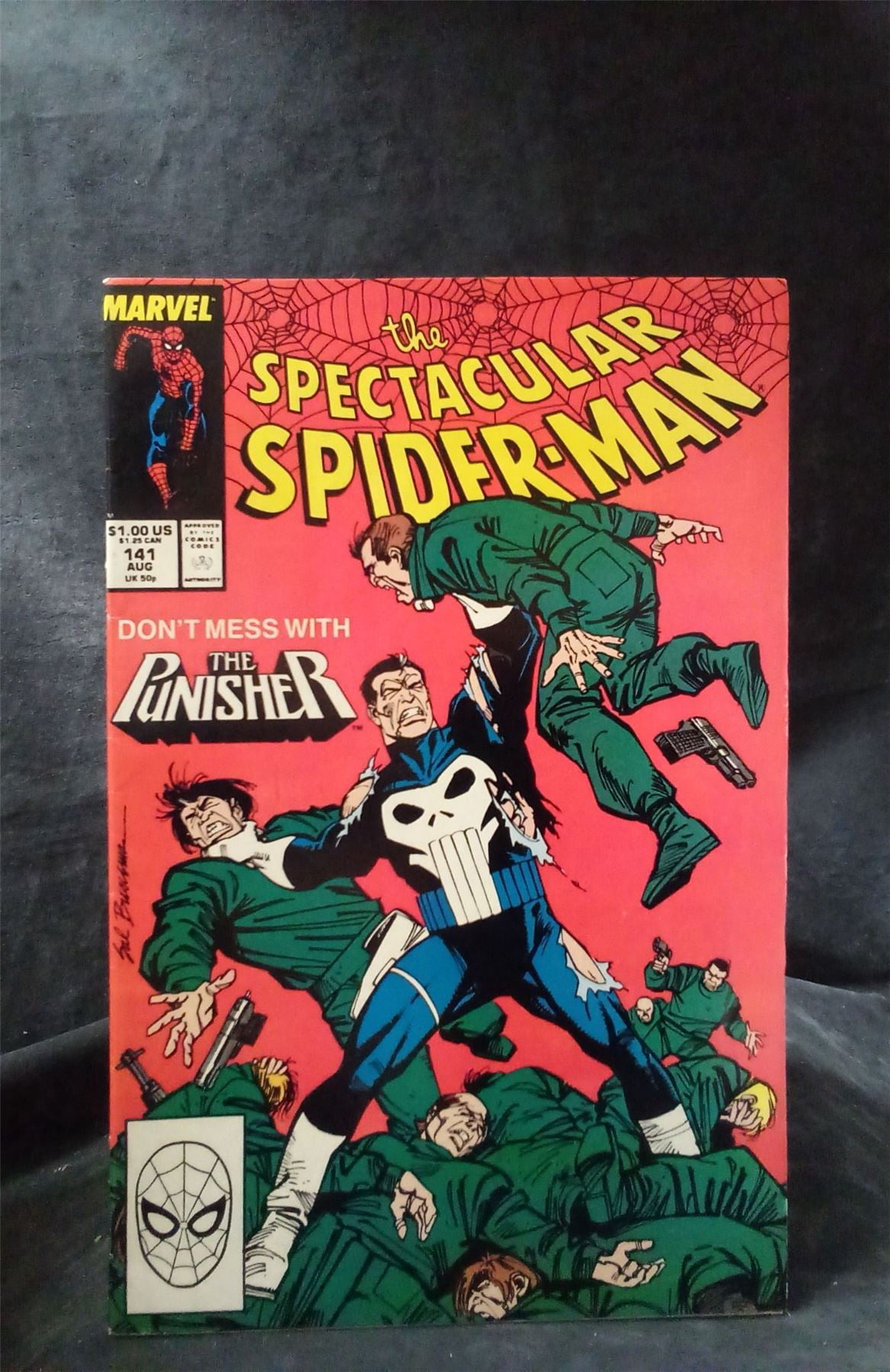 Pre-Owned The Spectacular Spider-Man #141 1988 Marvel Comics Comic Book ...