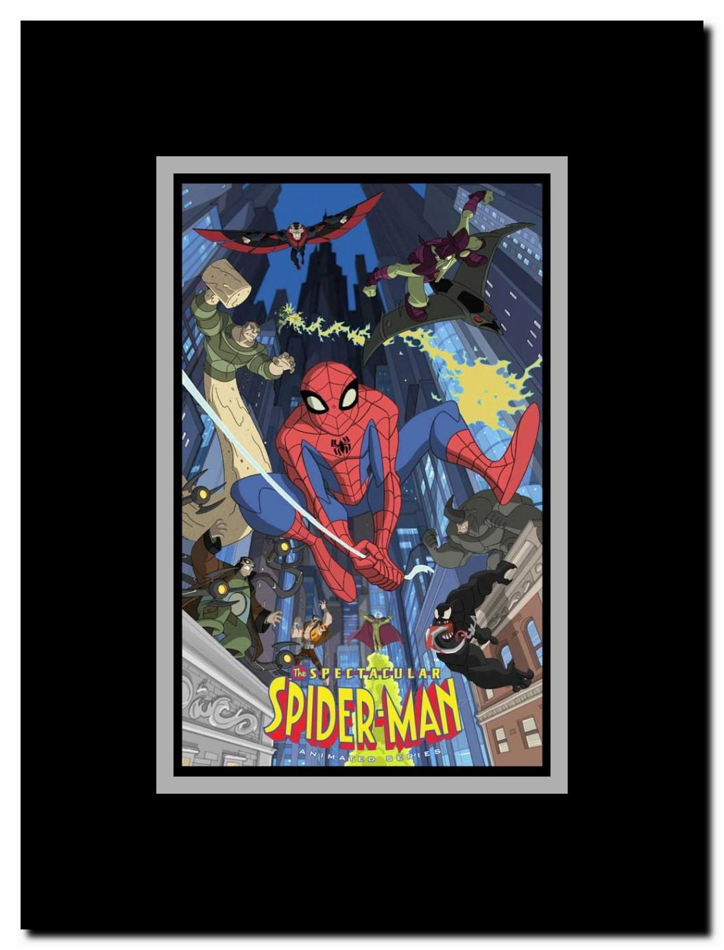 The Spectacular Spider-Man Framed Movie Poster