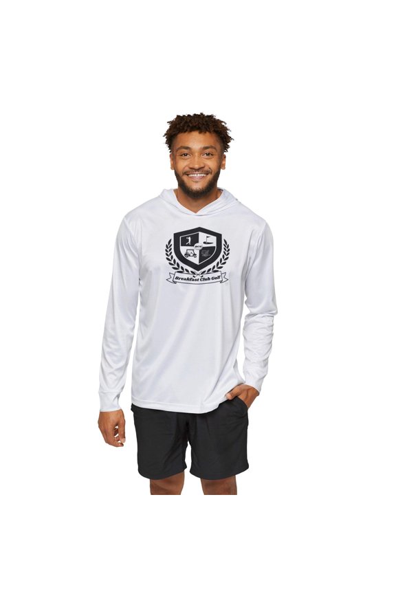 The "Spencer" warmup hoodie with new "Black Tees" Logo