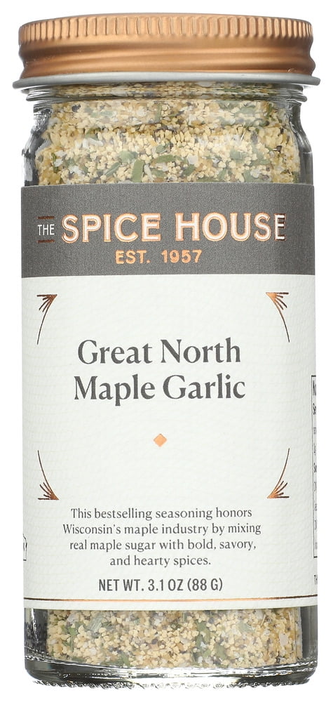 The Spice House Spice Grated North Maple Garlic 3.1 oz (Pack of 6)