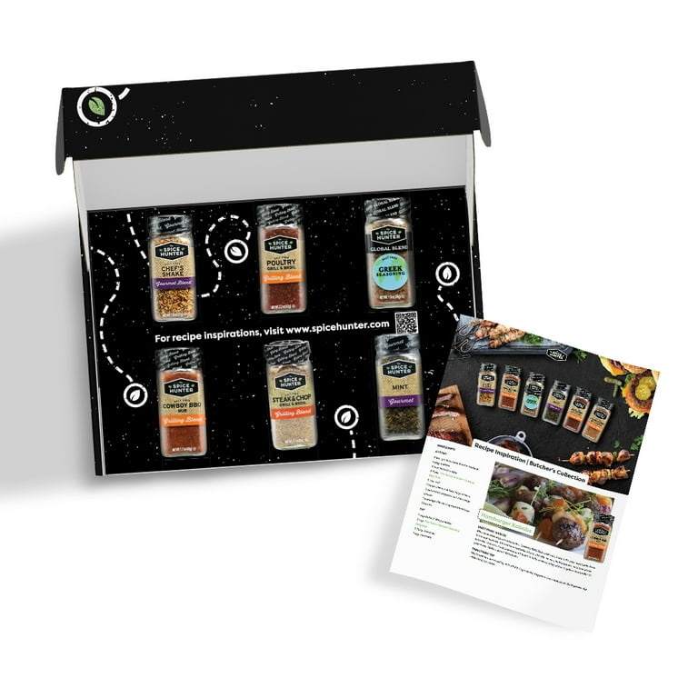 https://i5.walmartimages.com/seo/The-Spice-Hunter-Butcher-s-Collection-Meat-Seasoning-Kit-contains-6-Spices-and-Recipe-Gift-Box_63150272-d194-4462-b7bf-7db1c89a04ee.9d934a2a96f40256cd2e56c494758a28.jpeg?odnHeight=768&odnWidth=768&odnBg=FFFFFF