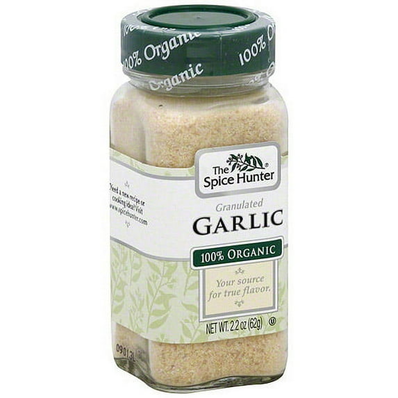 The Spice Hunter Granulated Garlic, 2.2 oz (Pack of 6)