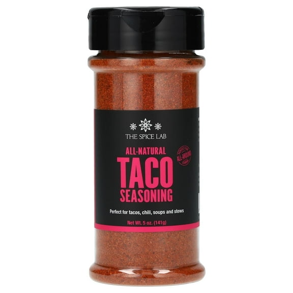 The Spice Lab, All-Natural Taco Seasoning, 5 oz Pack of 2