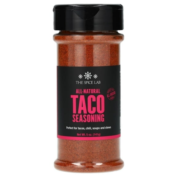 The Spice Lab, All-Natural Taco Seasoning, 5 oz Pack of 4
