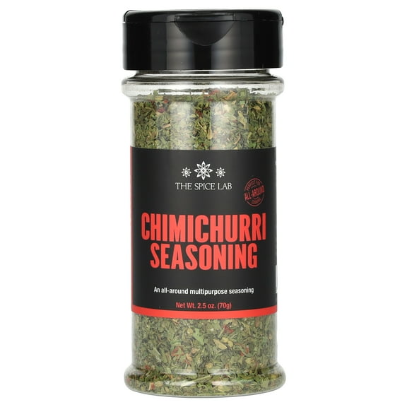 The Spice Lab Chimichurri Seasoning - All-Natural Spice for Churrasco Grilling 7146