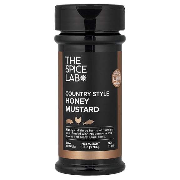 The Spice Lab Country Style Honey Mustard, 6 oz (170 g)