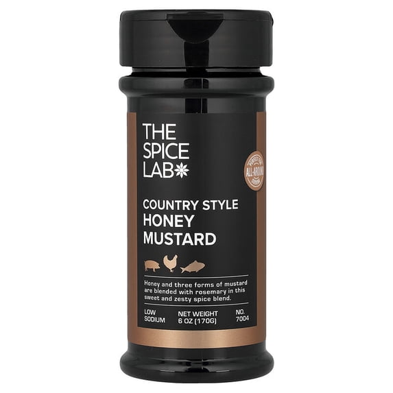 The Spice Lab, Country Style Honey Mustard, 6 oz Pack of 2