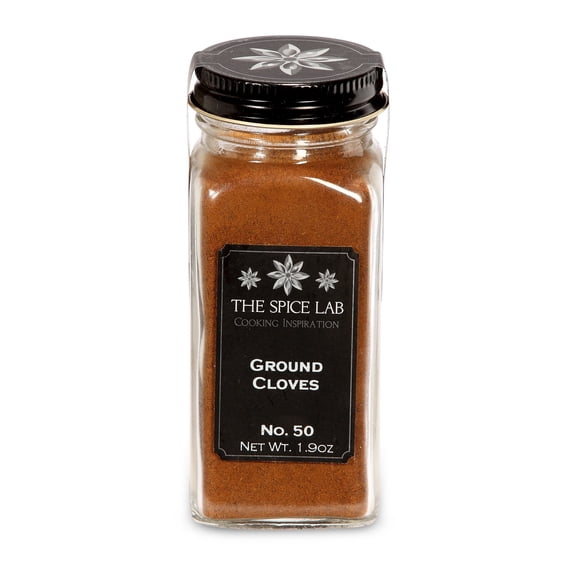The Spice Lab Ground Cloves - Kosher Gluten-Free Non-GMO All Natural Spice - 5050 - French Jar