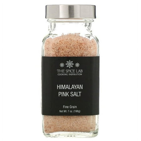 The Spice Lab, Himalayan Pink Salt, Fine Grain, 7 oz Pack of 2