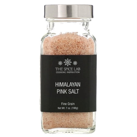 The Spice Lab, Himalayan Pink Salt, Fine Grain, 7 oz