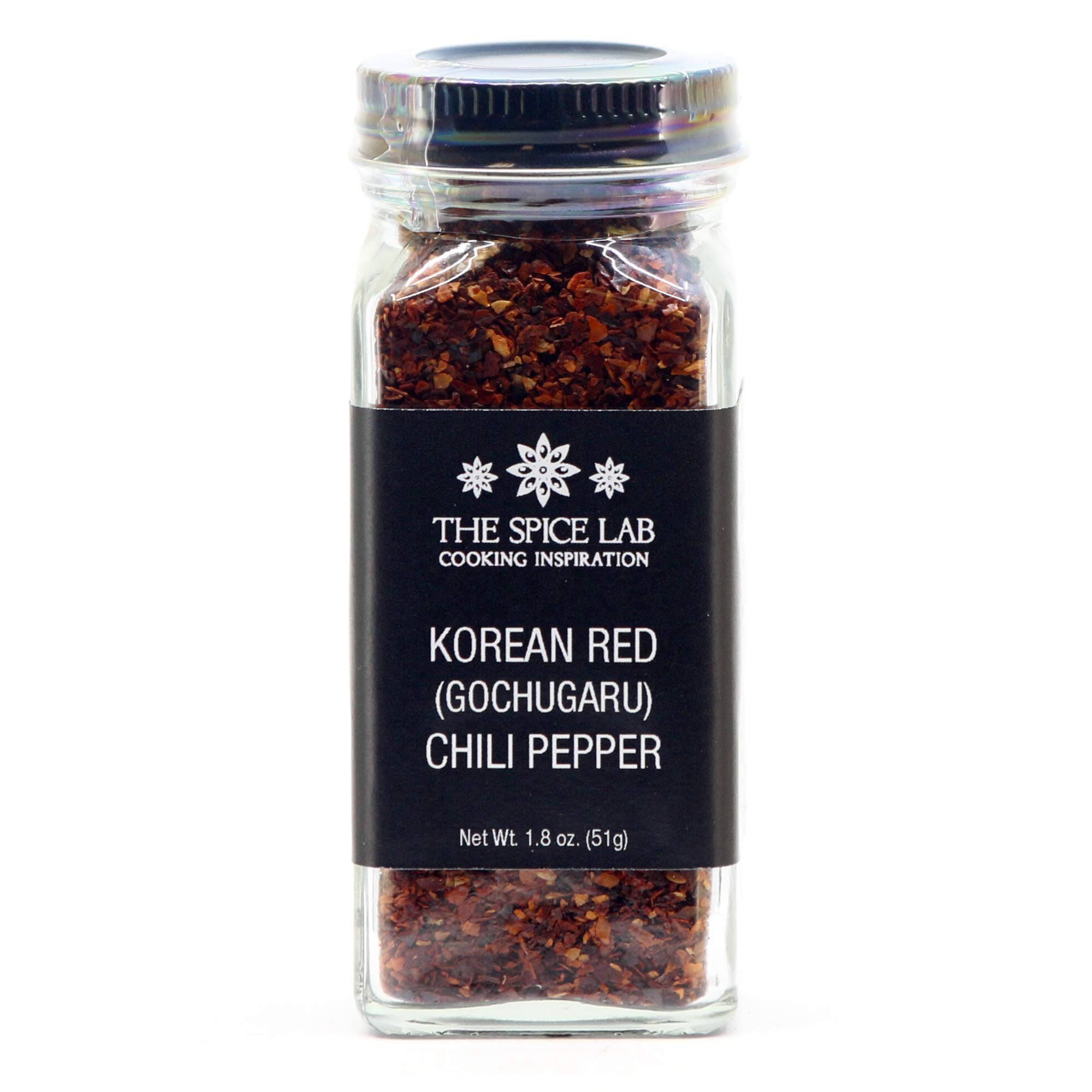 The Spice Lab Korean Red Chili Pepper Flakes (Gochugaru) - French Jar ...