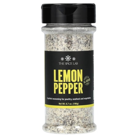 The Spice Lab, Lemon Pepper, 6.7 oz Pack of 4