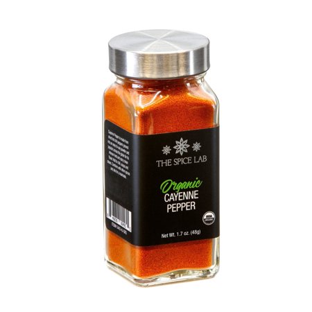 The Spice Lab, Organic Cayenne Pepper, 1.7 oz Pack of 3
