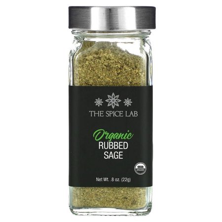 The Spice Lab Organic Rubbed Sage 0.8 oz (22 g) Pack of 4