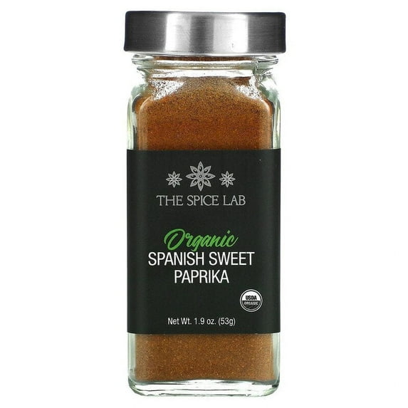 The Spice Lab, Organic Spanish Sweet Paprika, 1.9 oz Pack of 3