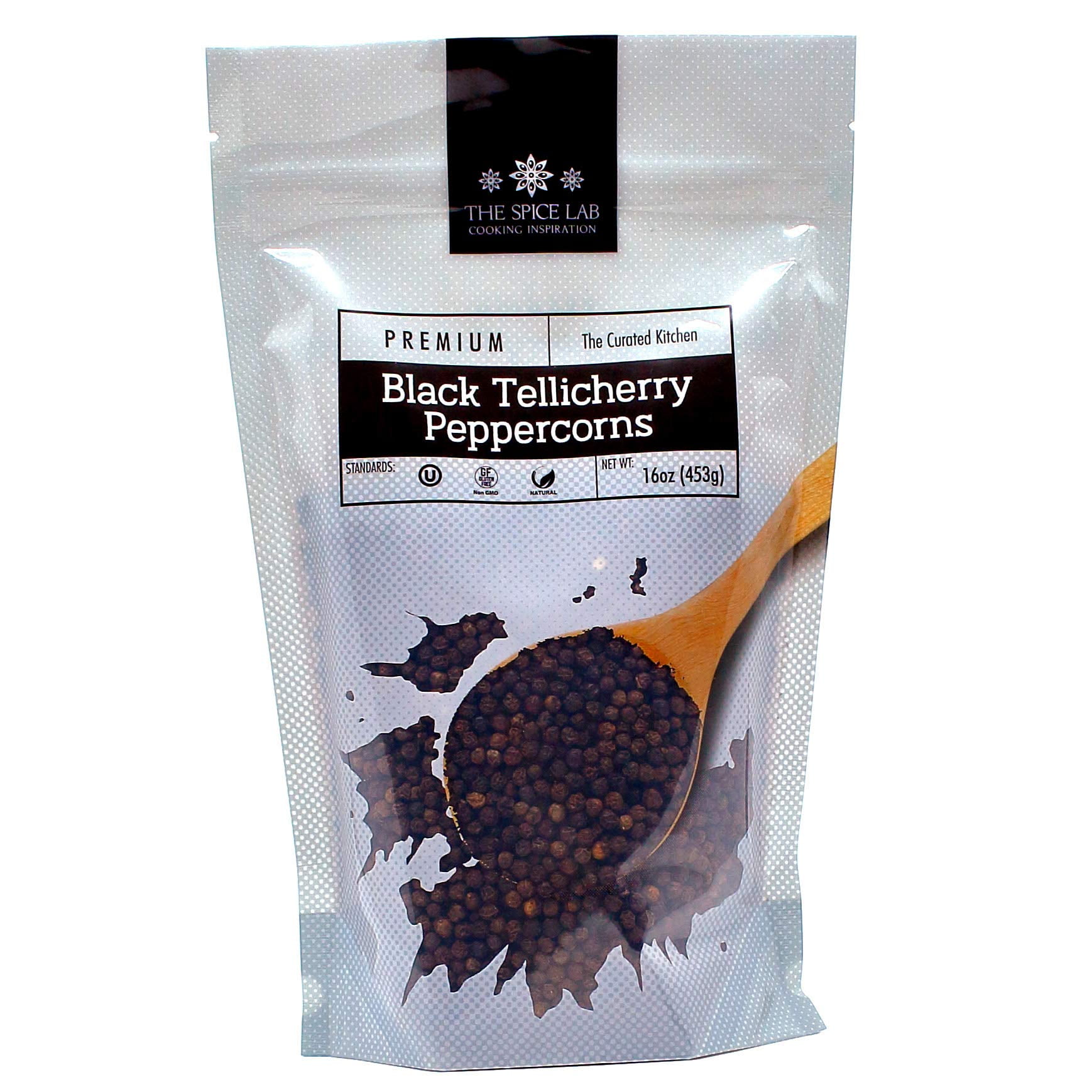 The Organic Pantry - USDA Organic Whole Black Tellicherry Peppercorns- –  The Spice Lab