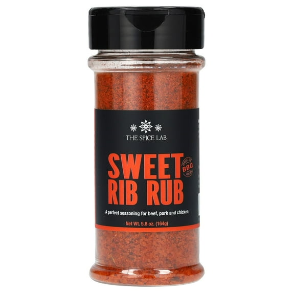 The Spice Lab, Sweet Rib Rub, 5.8 oz Pack of 2