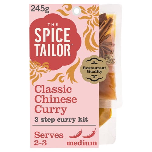 The Spice Tailor Chinese Curry Sauce Kit 245g, British Import (Pack of 2)