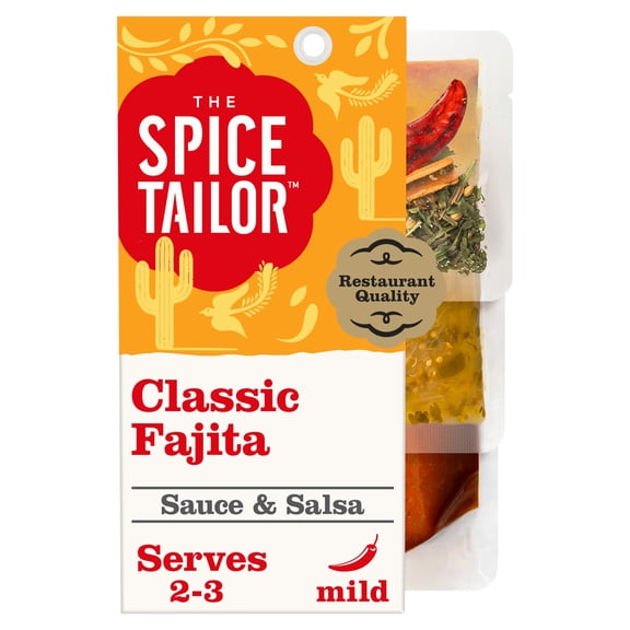 The Spice Tailor Mexican Classic Fajita Sauce and Salsa Kit 245g, Imported from Britain