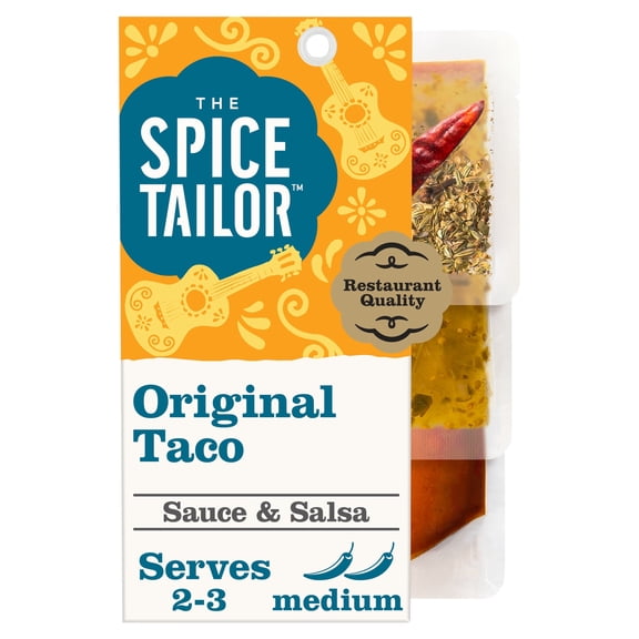 The Spice Tailor Mexican Original Taco Sauce and Salsa Kit 245g, Imported from Britain
