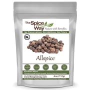 The Spice Way Allspice - Whole 4 oz - a Multipurpose Berry for Curries, Sauces, Soups and Even Pastries
