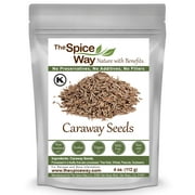 The Spice Way Caraway Seed - Middle Eastern, Asian, and American cuisine Spice Blend – All Natural – 4 oz.
